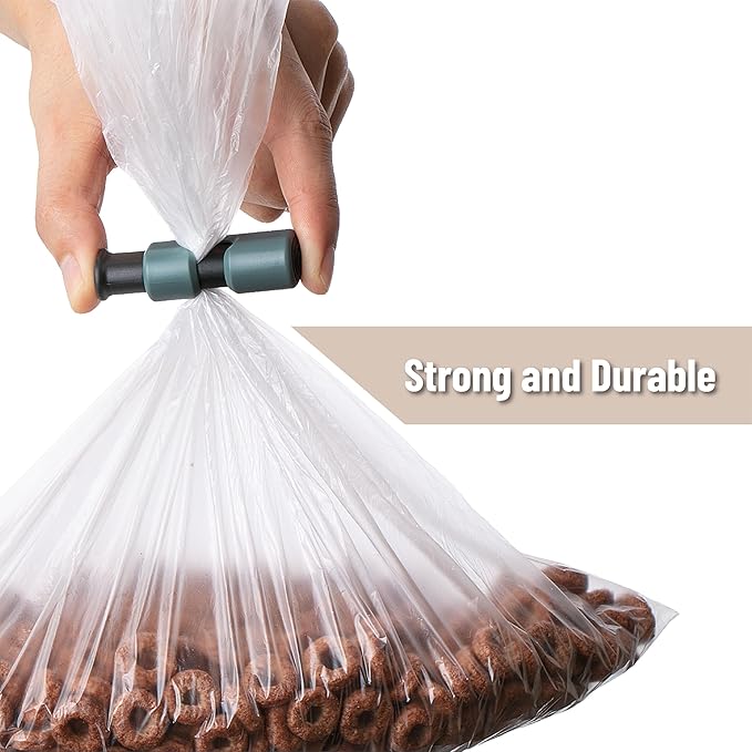 Squeeze and Lock Bread Bag Clips, 8 Pack, Squeeze and Lock Bread Clips, Bag Clips for Food Storage,