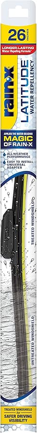 Rain-X 5079281-2 Latitude 2-In-1 Wiper Blades, 26 Inch Windshield Wipers